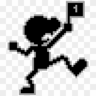 Mr Game & Watch - Illustration, HD Png Download