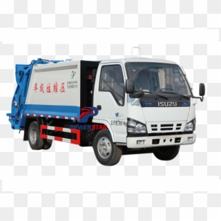 Hydraulic Pressed Garbage Truck Isuzu Brand Compactor - Isuzu Forward, HD Png Download