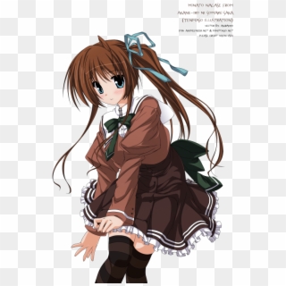 Sexy Anime School Girl Photo - Cartoon, HD Png Download