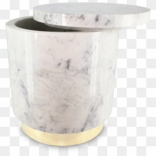 The Fox Ice Bucket White Marble L - Coffee Table, HD Png Download