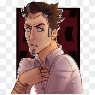 “ The Handsome Jack ” “hes Offended At Who Knows What, - Handsome Jack Fanart, HD Png Download
