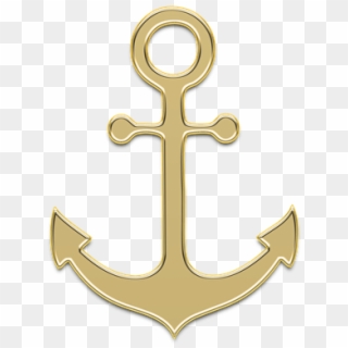 #sticker #stickers #gold #anker #anchor #schiff #ship - Ships Wheel Finger Tattoo, HD Png Download