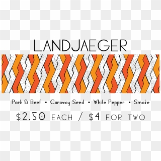 Landjaeger - Orange, HD Png Download