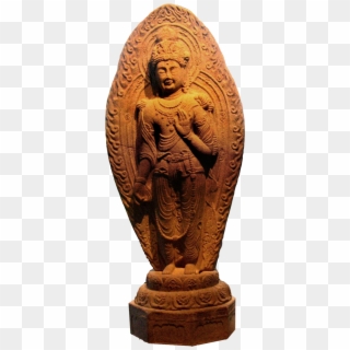 Twin Buddha Maitreya - Carving, HD Png Download