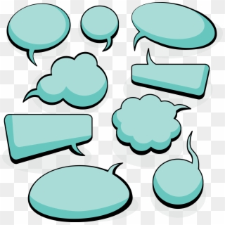 Royalty Free Download Dialogue Speech Balloon Euclidean - Message Cloud Vector Png, Transparent Png