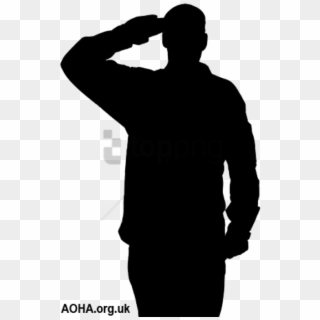Free Png Army Silhouette Png Png Image With Transparent - Salute The Silent Workers, Png Download