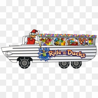 Donate A New, Unwrapped Toy At Any Ride The Ducks Location - Ride The Ducks Logo, HD Png Download