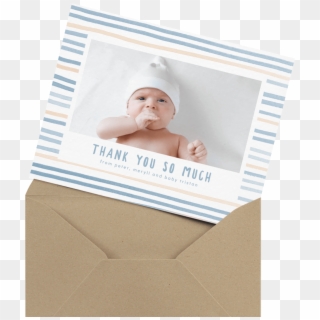 Baby Shower Thank You Cards, Mailed For You - Baby, HD Png Download