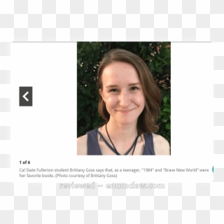 Cal State Fullerton Student Brittany Goss Would Shut - Girl, HD Png Download
