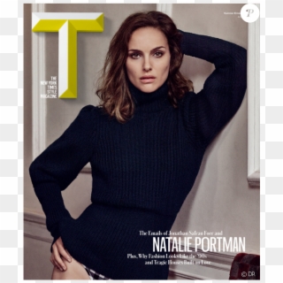 Natalie Portman En Couverture De La Revue T Pour Le - Natalie Portman Ny Times, HD Png Download
