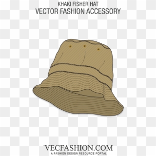 Products Tagged Fishing Vecfashion Khaki Fisher Template - Baseball Cap, HD Png Download