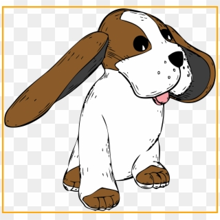 Inspiring Clipart Big Earred Dog Pict Of Cartoon Names - Dog Catches Something, HD Png Download