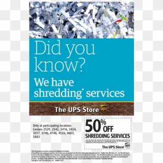 Ups Store Shredding, HD Png Download