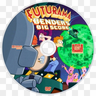 Bender's Big Score Dvd Disc Image - Wallpaper, HD Png Download