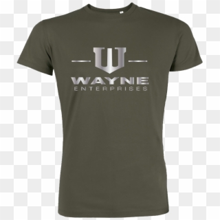 Wayne Enterprises T Shirt Stanley T Shirt Khaki , Png - Active Shirt, Transparent Png