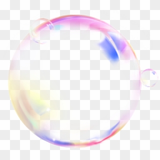 #bubble #bubbles #water #dreamy #fancy #cute #colorful - Circle, HD Png Download