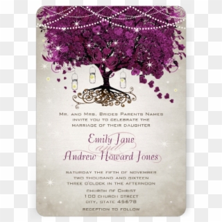 Heartleaf Masonjar - Wedding Invitation, HD Png Download