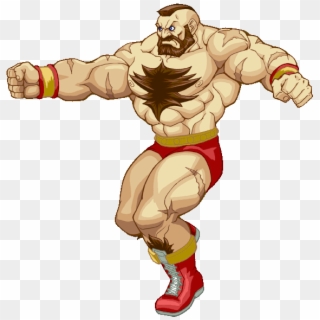 Zangief Sirlin Net Game Design Clipart Of Street Sign - Zangief, HD Png Download