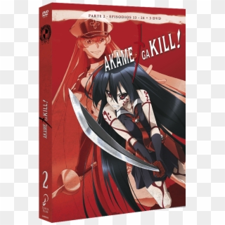 Akame Ga Kill Episodios 13 A 24 Edicion Dvd - Akame Ga Kill Ps, HD Png Download