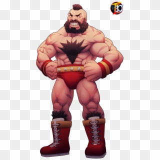 Our Street Fighter 30th Tribute - Street Fighter Ii The World Warrior Zangief, HD Png Download