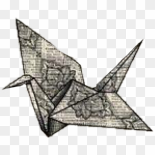#origami #crane#bird#paper Folding, HD Png Download