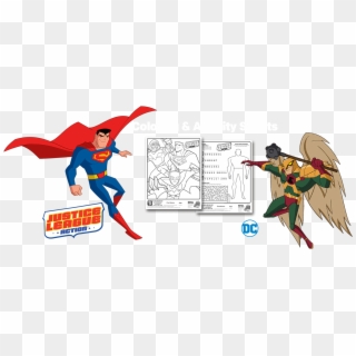 160922-happymeal4 - Justice League Action Coloring Pages, HD Png Download