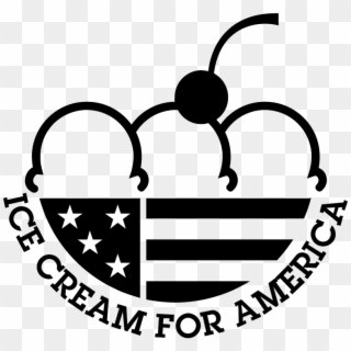 Ice Cream For America Vector - Ice Cream, HD Png Download