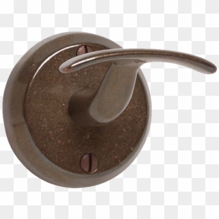 Whale Tail Robe Hook Rh4-ip417 In Silicon Bronze Brushed - Wood, HD Png Download