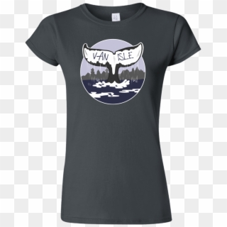 Women's Whale Tail Tee - Shirt, HD Png Download