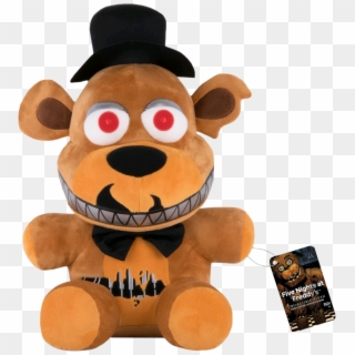 Five Nights At Freddy's - 16 Inch Nightmare Freddy Plush, HD Png Download