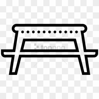 Free Png Picnic Table Icon - Иконка Пикник, Transparent Png