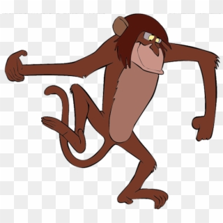 Monkeys From The Jungle Book Clipart , Png Download - Jungle Book Monkey  Cartoon, Transparent Png - 600x539(#5560774) - PngFind