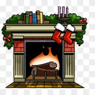 Fireplace Clipart, HD Png Download