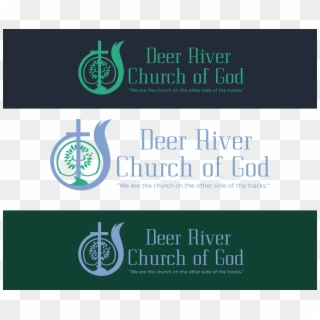 Bold, Personable, Church Logo Design For Deer River - Graphic Design, HD Png Download