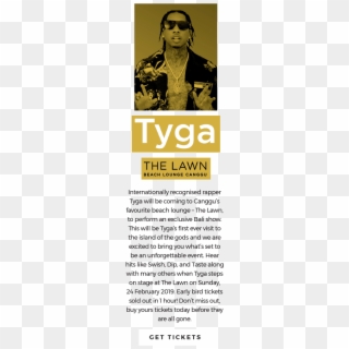 Internationally Recognised Rapper Tyga Will Be Coming - Publication, HD Png Download