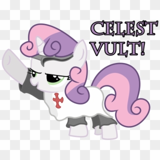 Celest Vult For Those Who Don't Get This Phrase, It's - Cutie Mark Crusaders Deus Vult, HD Png Download