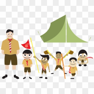Child Summer Camp Camping - Dã Ngoại Vector, HD Png Download