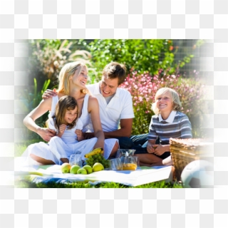 Familu-picnic - Семейная Фотосессия Пикник На Природе, HD Png Download