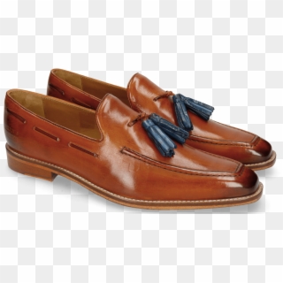 Loafers Leonardo 1 Cuoio Tassel Shock - Slip-on Shoe, HD Png Download