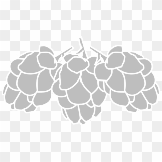 Hop Png Black And White Pluspng - Free Hops Png, Transparent Png