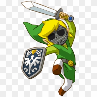 Lamebot [lamelink Character Logo] - Zelda Spirit Tracks Link, HD Png Download