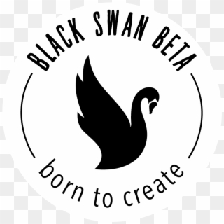 Black Swan Beta Logo - Emblem, HD Png Download