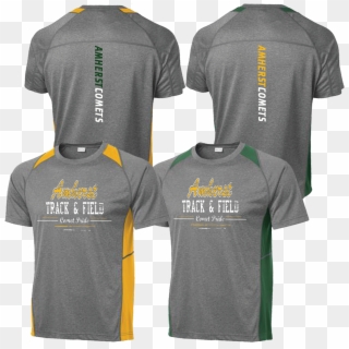 Amherst Comets Colorblock Tee - Active Shirt, HD Png Download