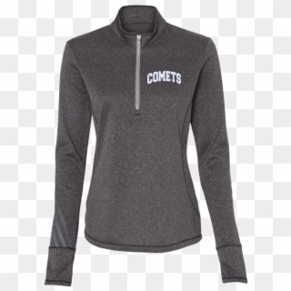 Comets Embroidery A275 Adidas Ladies' Terry Heather - Long-sleeved T-shirt, HD Png Download