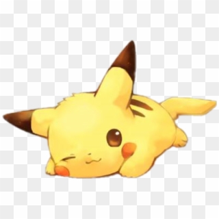 #pokemon #pickachu #picka-chu - Pikachu Chibi, HD Png Download