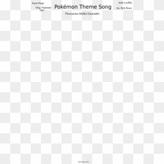 Pokémon Theme Song - Ha, HD Png Download