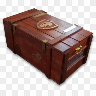Single Big Pirate Chest Game - Plywood, HD Png Download