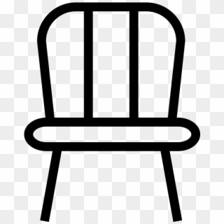 Line Icon - Office Chair, HD Png Download