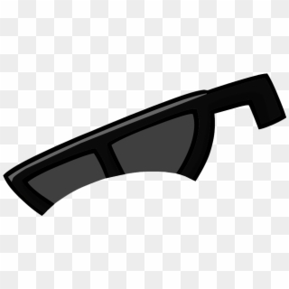 Black Sunglasses - Club Penguin Glasses, HD Png Download