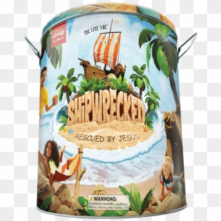 Shipwrecked Easy Vbs Vacation Bible School Group - Shipwrecked Rescued By Jesus, HD Png Download